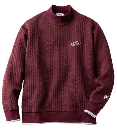 「＜フィラ＞フクレジャカードハイネックトレーナー（メンズトレーナー）」
