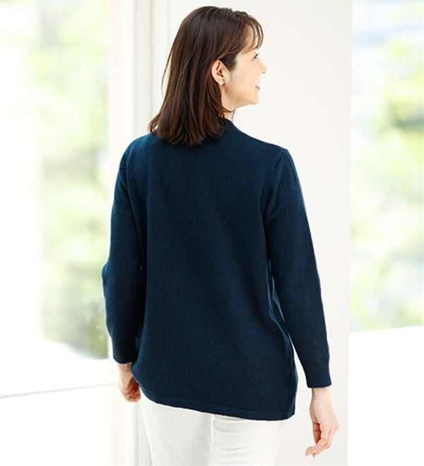 ルフラン（ルフラン）の「【３色組】多機能が嬉しい♪ウール入りニット（ニット・セーター）」｜詳細画像