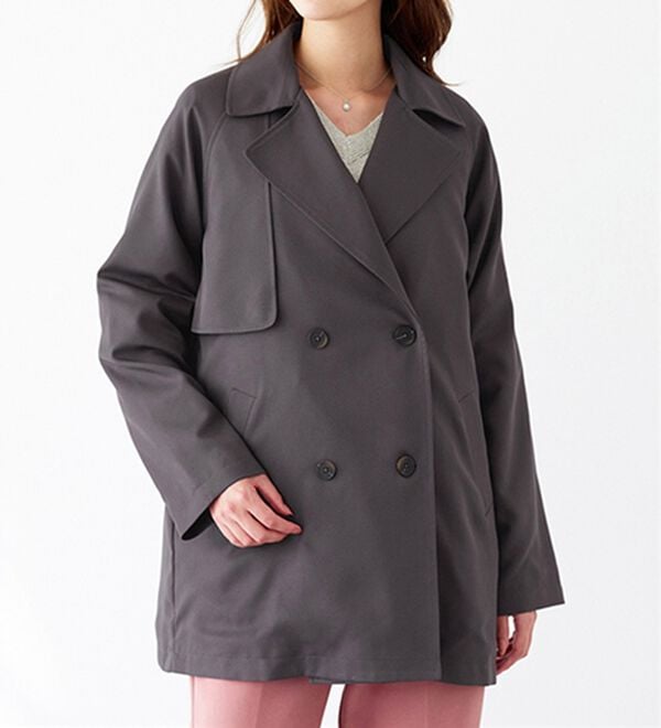 BELLUNA（ベルーナ）の「花粉対策！ライナー付ミドル丈トレンチコート（ハーフコート）」｜詳細画像