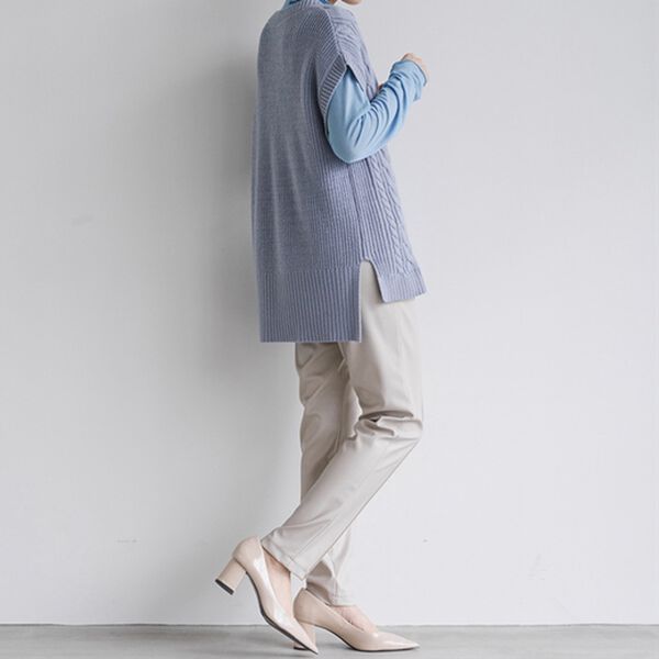 RANAN（ラナン）の「シアーハイネックプルオーバー（カットソー）」｜詳細画像