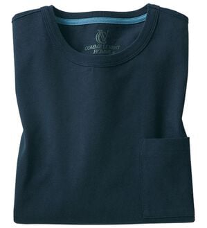 「綿１００％ベーシックＴシャツ（メンズＴシャツ）」｜ネイビー