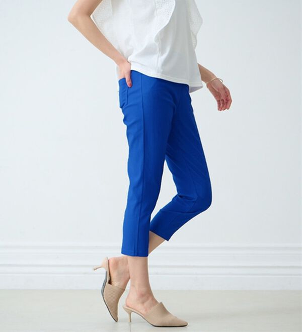 RANAN（ラナン）の「【4つの機能付】美脚クロップドパンツ（クロップドパンツ）」｜詳細画像