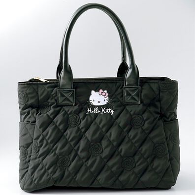 BELLUNA（ベルーナ）の「＜ハローキティ＞Ａ４が入る！軽～い仕切りたくさん手提げバッグ（ハンドバッグ）」