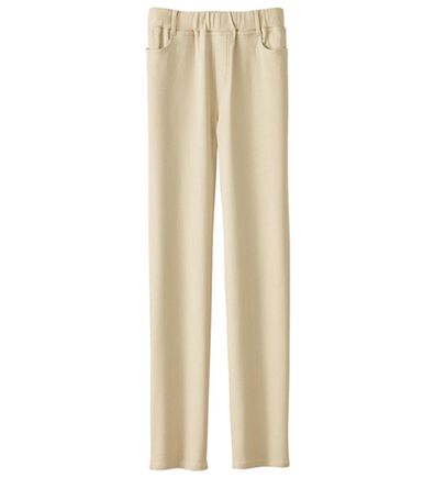 BELLUNA（ベルーナ）の「サイズ満載！伸びる裏起毛パンツ（フルレングスパンツ）」