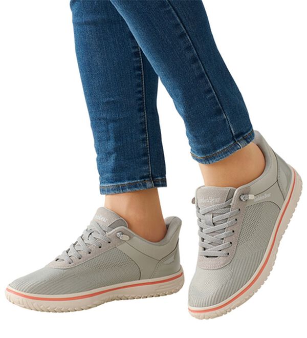 「＜ゴールデンベア＞立ったまま履ける楽ｉｎニットスニーカー（スニーカー）」｜詳細画像