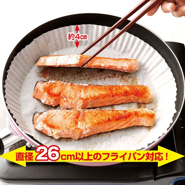 「片づけ簡単フライパンシート（調理器具）」｜詳細画像
