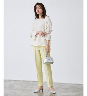 Pierrot（ピエロ）の「デザインが選べるジャガードカットソー（カットソー）」｜アイボリー