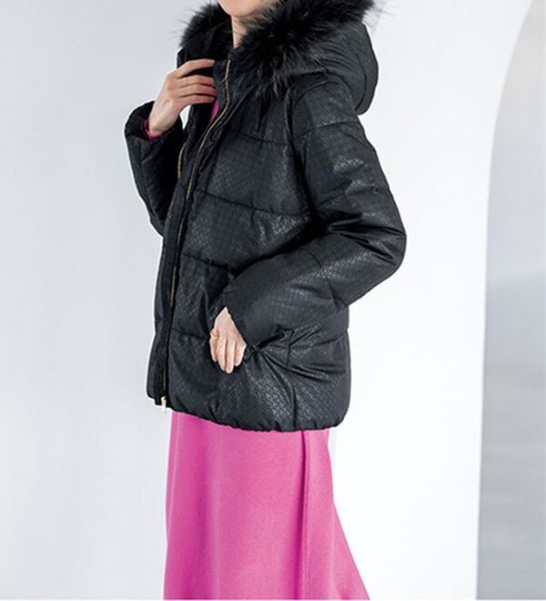 RANAN（ラナン）の「リアルファー付ダウンショートコート（ショートコート）」｜詳細画像