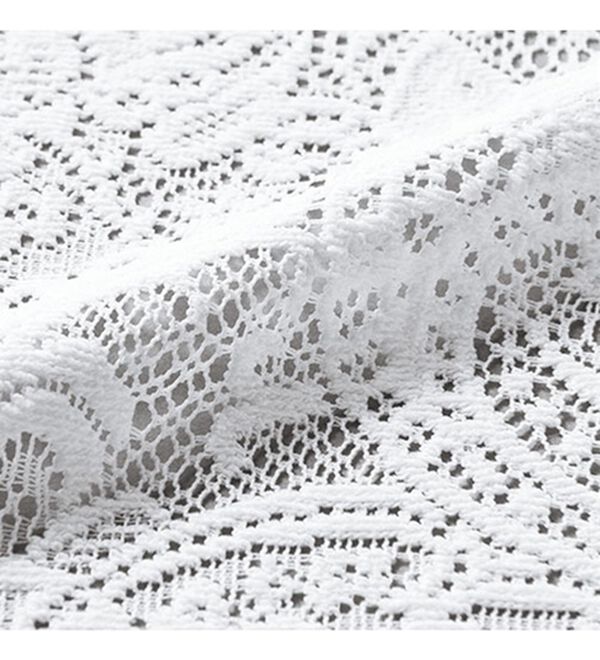 VINNO（ヴィノ）の「綿シルク・レース切替シアーブラウス（ブラウス）」｜詳細画像