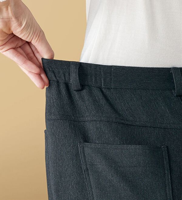 BELLUNA（ベルーナ）の「ミセスの蓄熱保温美脚ストレートパンツ（フルレングスパンツ）」｜詳細画像