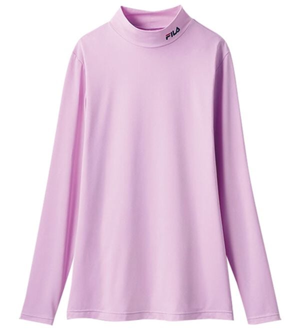 LAVIENNE（ラヴィエンヌ）の「【３色組】＜ＦＩＬＡ＞ＵＶカットハイネックプルオーバー（カットソー）」｜詳細画像