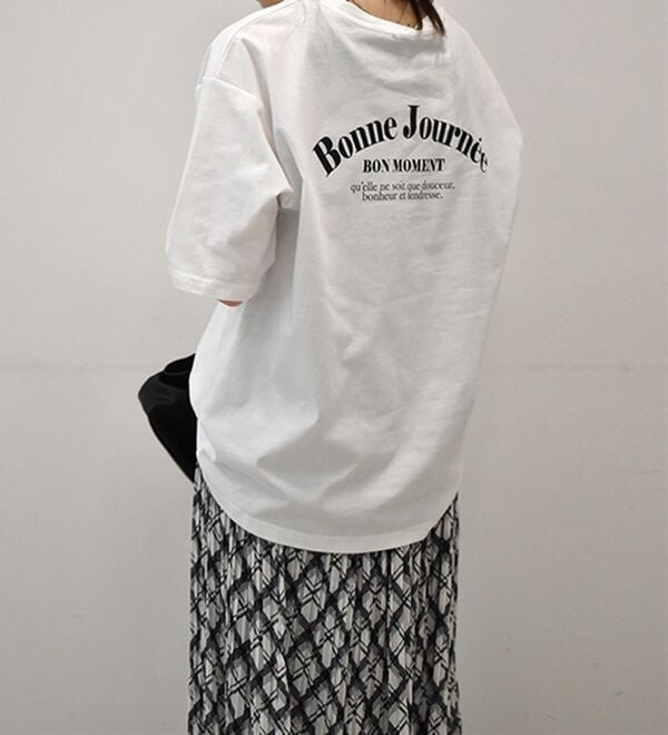 RANAN（ラナン）の「プリントロゴＴシャツ（カットソー）」｜詳細画像