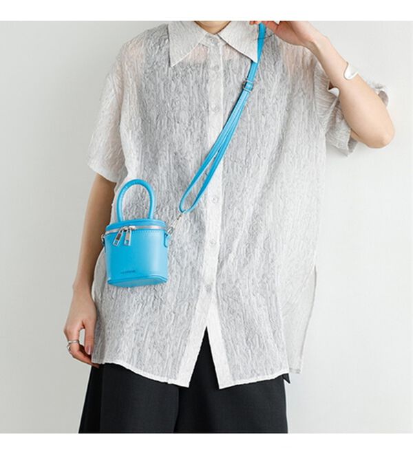 GeeRA（ジーラ）の「ニュアンスワッシャーシアーシャツ（シャツ）」｜詳細画像