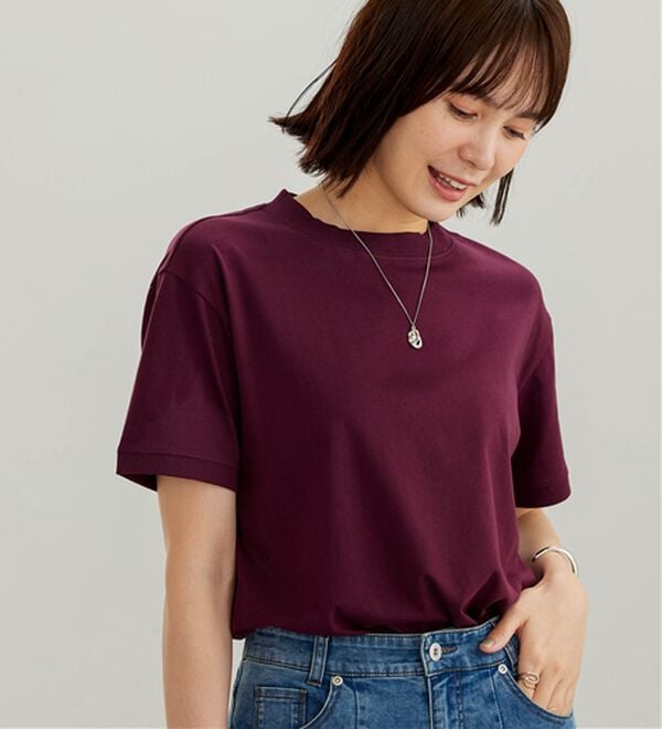 BELLUNA（ベルーナ）の「綿１００％大人顔サマ見えＴシャツ（Tシャツ）」｜詳細画像