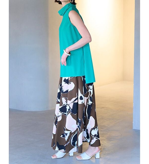 RANAN（ラナン）の「スリーブレスハイネックプルオーバー（カットソー）」｜詳細画像