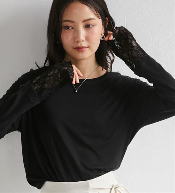 RANAN（ラナン）の「レイヤードスリーブロンＴＥＥ（カットソー）」｜詳細画像