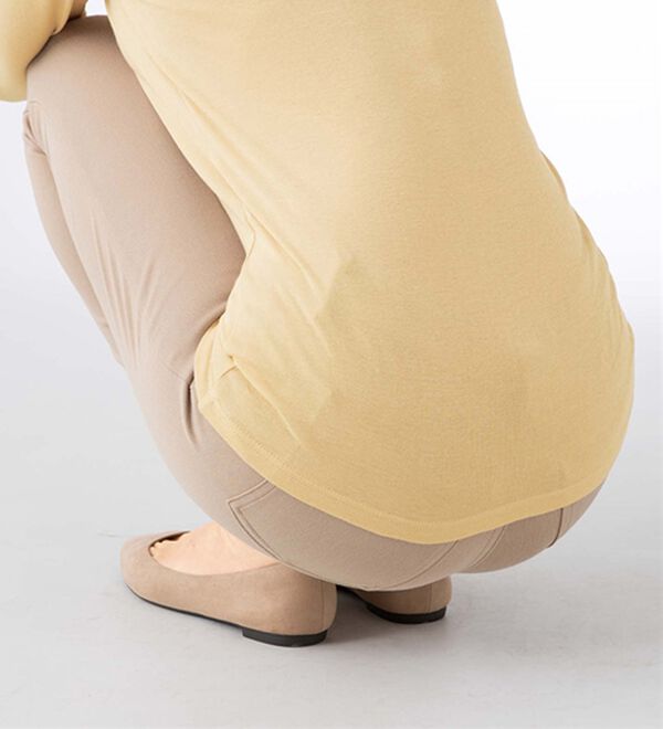 LAVIENNE（ラヴィエンヌ）の「綿１００％のび～るタートルネック（肌着・インナーウェア）」｜詳細画像