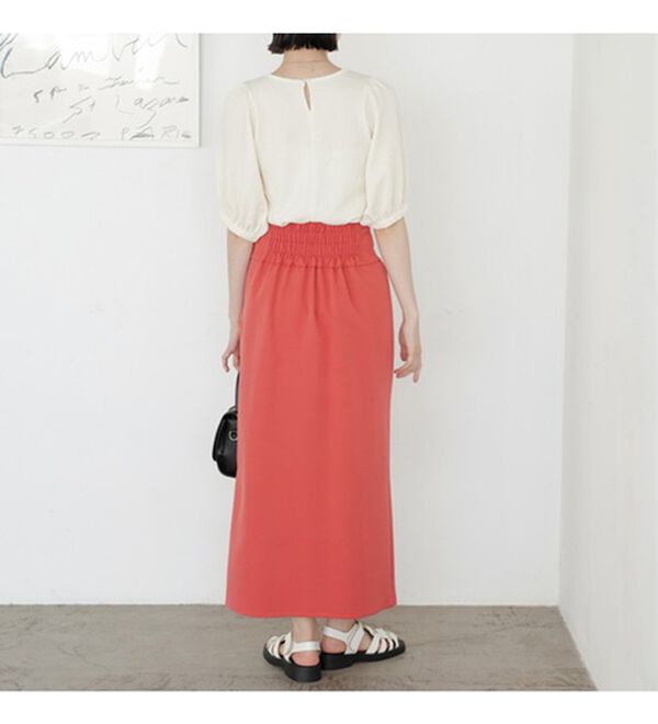 GeeRA（ジーラ）の「バルーンスリーブジャカードカットソー（カットソー）」｜詳細画像