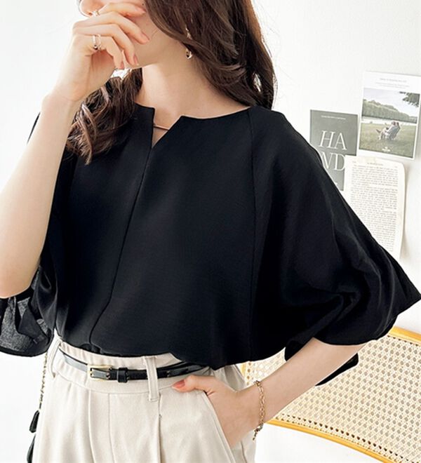 GeeRA（ジーラ）の「３ＷＡＹタックドルマンブラウス（ブラウス）」｜詳細画像