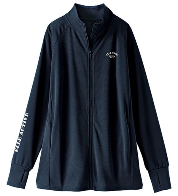 BELLUNA（ベルーナ）の「＜ＥＬＬＥ　Ａｃｔｉｖｅ＞気化冷却ラッシュガードジャケット（その他ジャケット）」｜詳細画像