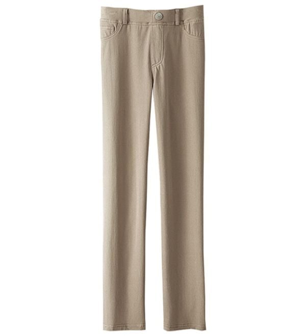 BELLUNA（ベルーナ）の「グーンと伸びる！ヒンヤリレギンスパンツ（フルレングスパンツ）」｜モカ