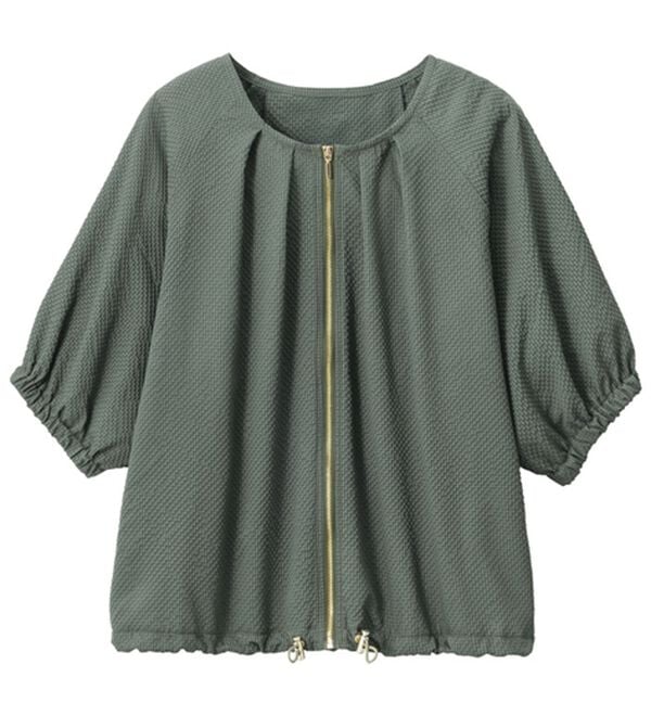 ルフラン（ルフラン）の「お買得＊活躍ブルゾン＆ワンピ（ブラウススーツ）」｜詳細画像