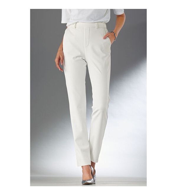 汚れが落ちやすい白！ストレートパンツ - ベルーナ【公式】
