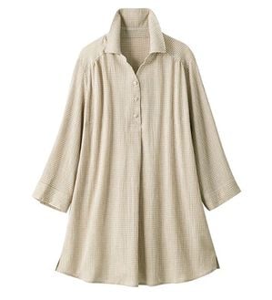 ルフラン（ルフラン）の「さらっと涼やかブラウス（ブラウス）」｜ギンガム