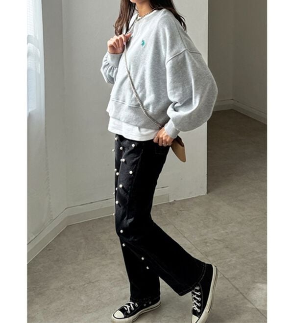 GeeRA（ジーラ）の「【Ｕ．Ｓ．ＰＯＬＯ　ＡＳＳＮ】ショートスウェット（トレーナー・スウェット）」｜詳細画像