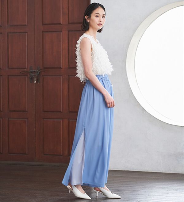 RANAN（ラナン）の「カットジャカードブラウス（ブラウス）」｜詳細画像