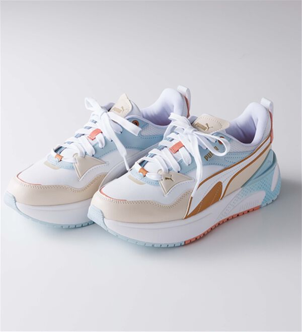 RANAN（ラナン）の「＜PUMA＞Ｒ78　ディスラプト　スニーカー（スニーカー）」｜ホワイト／ブルー系