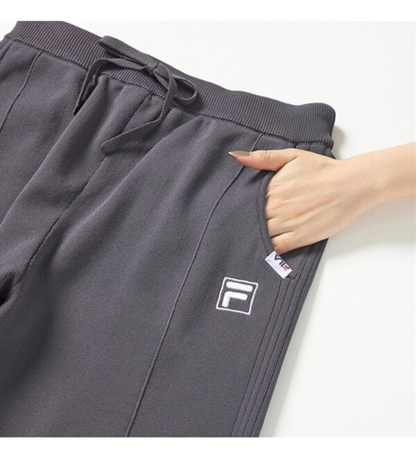 RANAN（ラナン）の「＜ＦＩＬＡ＞ニットジョガーパンツ（フルレングスパンツ）」｜詳細画像