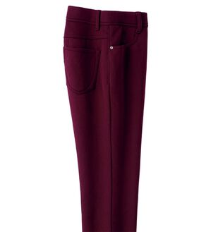 ルフラン（ルフラン）の「天使のぬくもり裏ファーパンツ（フルレングスパンツ）」｜ワイン