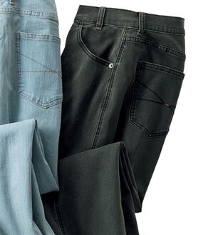 ルフラン（ルフラン）の「Ｃ．Ｂ．Ｓ．ジーンズタックパンツ（フルレングスパンツ）」｜黒