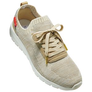 BELLUNA（ベルーナ）の「＜エルプラネット＞蒸れにくい！ニットスニーカー（スニーカー）」｜ベージュ