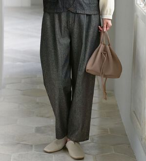 BELLUNA（ベルーナ）の「ナチュラル派さんのゆったりパンツ（ワイドパンツ・ガウチョ）」｜詳細画像