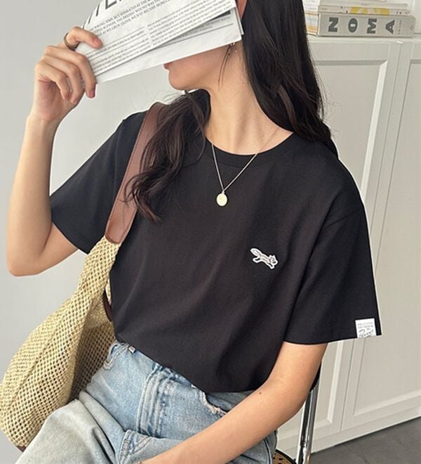 GeeRA（ジーラ）の「GeeRA別注【ＰＥＮＮＥＹＳ】接触冷感ベーシックＴシャツ（Tシャツ）」｜ブラック