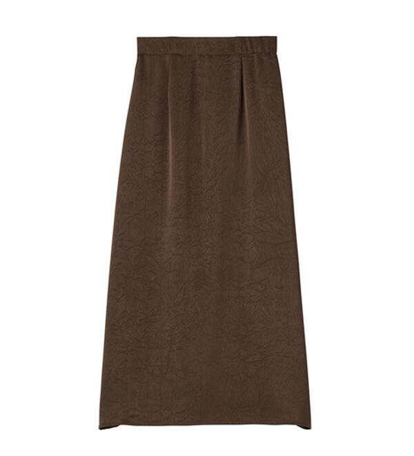 RANAN（ラナン）の「エンボスサテンナロースカート（ロングスカート）」｜詳細画像