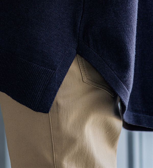 BELLUNA（ベルーナ）の「もちもちニットゆったり快適チュニック（チュニック）」｜詳細画像