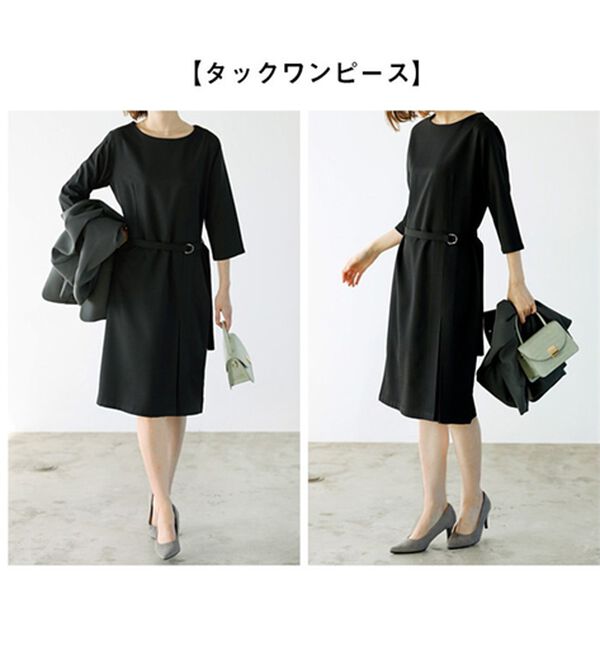 GeeRA（ジーラ）の「洗える！ストレッチカセットスーツ（その他ワンピース）」｜詳細画像