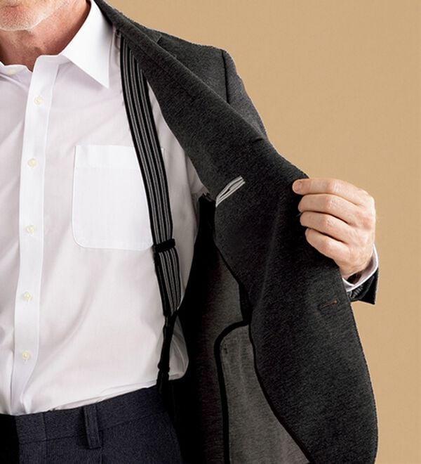 「【２本組】＜ゴールデンベア＞日本製錆びないサスペンダー（メンズベルト）」｜詳細画像