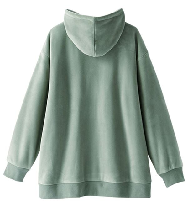 BELLUNA（ベルーナ）の「【快適Ｌａｂ．】リッチベロア素材裏ボアパーカー（パーカー）」｜詳細画像