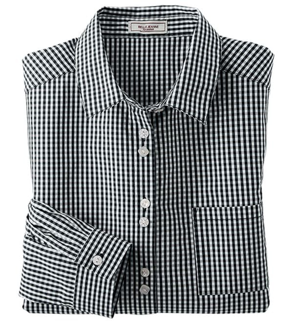 BELLUNA（ベルーナ）の「アイロンいらずの形態安定シャツ（シャツ）」｜詳細画像