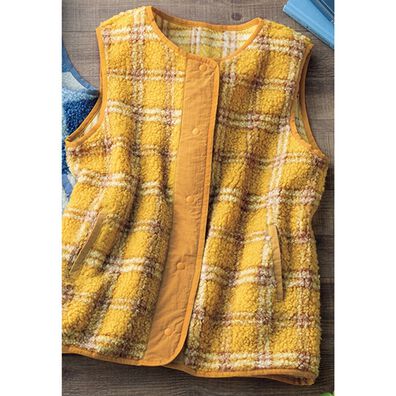 ルフラン（ルフラン）の「モコモコあったかボアベスト（ベスト）」