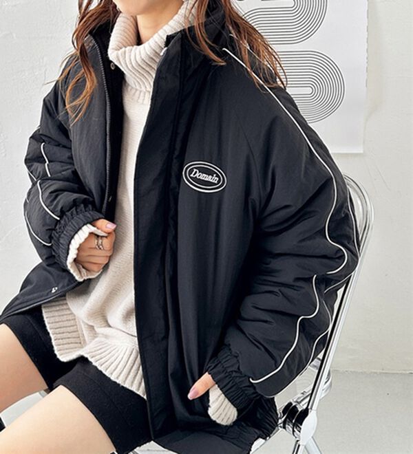 GeeRA（ジーラ）の「パディングラインブルゾン（ブルゾン）」｜詳細画像