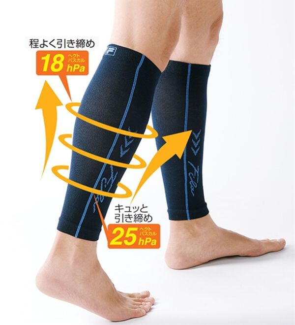 「＜フィラ＞着圧サポーター３足組（メンズ靴下・タイツ）」｜詳細画像