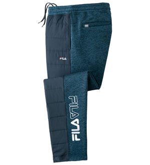 「＜フィラ＞ハイブリッドダウンアクティブパンツ（メンズフルレングスパンツ）」｜ネイビー