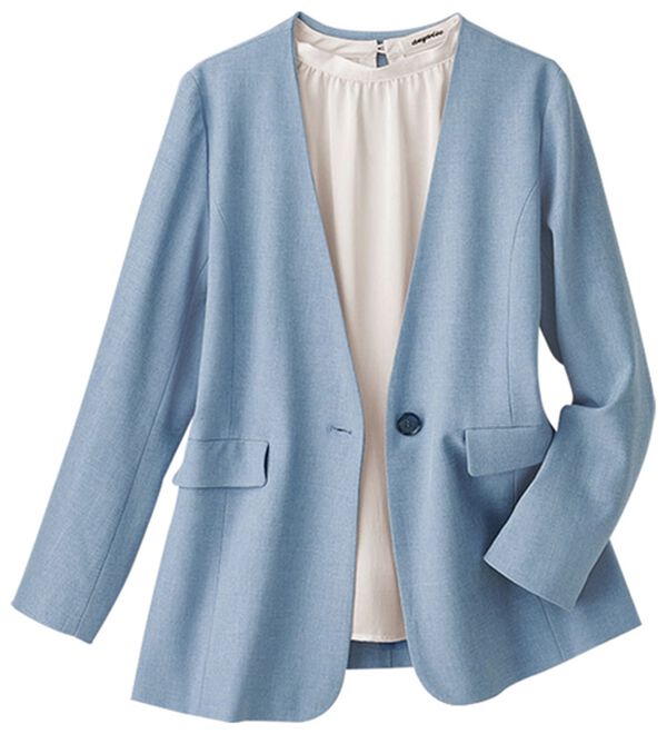 BELLUNA（ベルーナ）の「＜楽スタフィット＞シリーズ（ジャケット・パンツ・ベスト）（フルレングスパンツ）」｜詳細画像