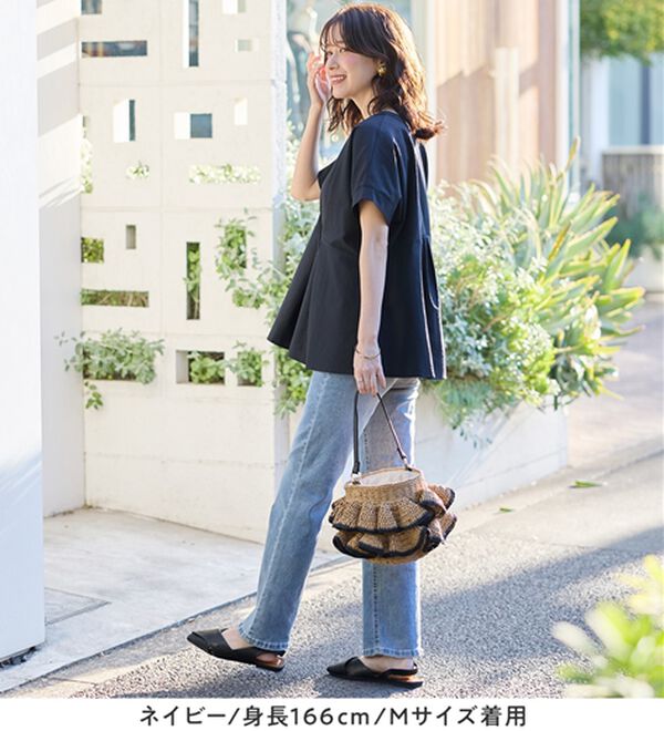 Viola e Viola（ヴィオラ エ ヴィオラ）の「風が通り抜ける！サッカーチュニック（チュニック）」｜詳細画像