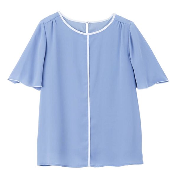 RANAN（ラナン）の「ひんやり！配色ディテールインナー付ブラウス（ブラウス）」｜詳細画像